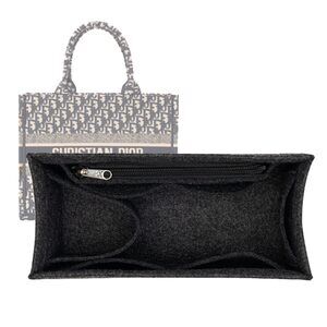 9447 purse insert for book tote bags organizer organizer small 2008black